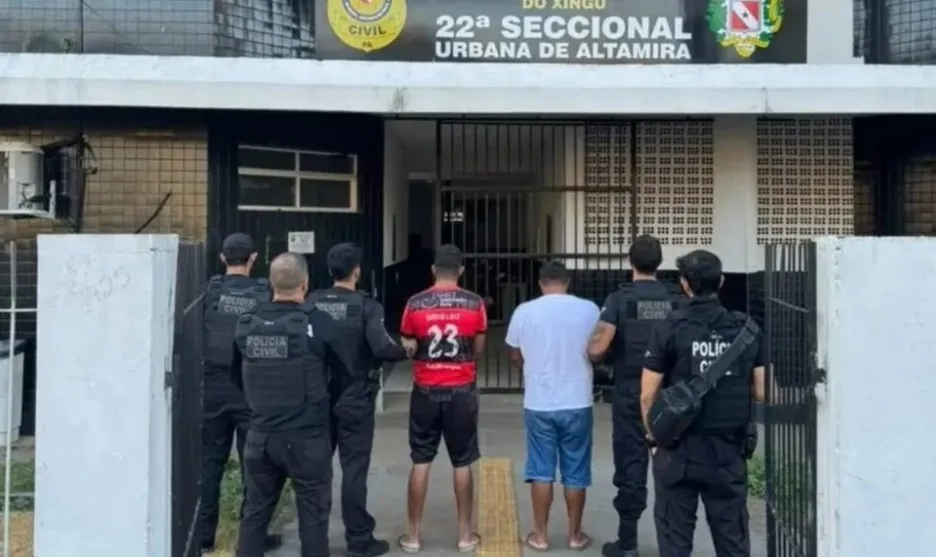 Polícia Civil prende dois homens investigados por tráfico de drogas em Altamira
