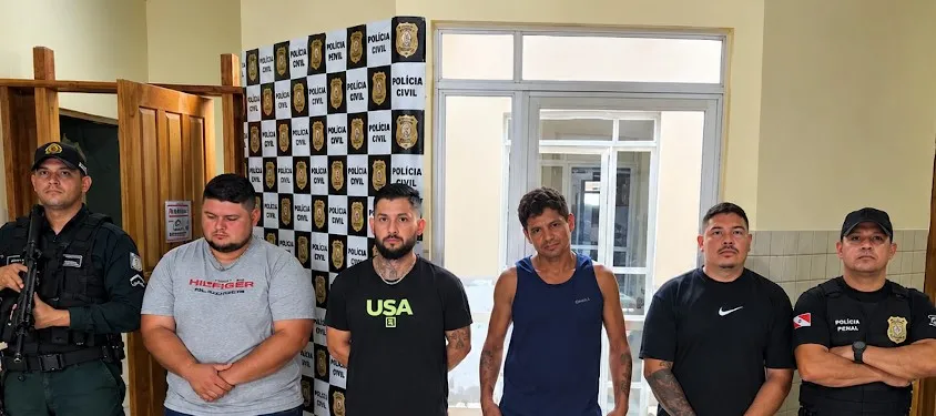 Quatro pessoas são presas em operação policial em Senador José Porfírio
