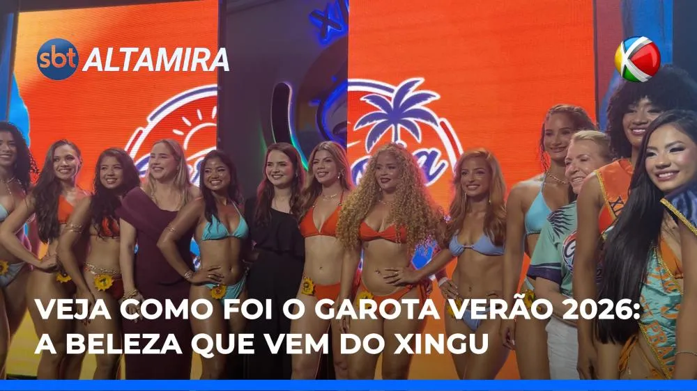 Veja como foi o Garota Verão 2026: A beleza que vem do Xingu 
